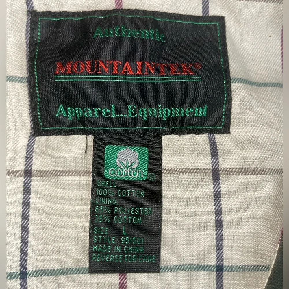 Vintage Men’s Outdoor Vest with “Volksporting” Patches‎ Size Large